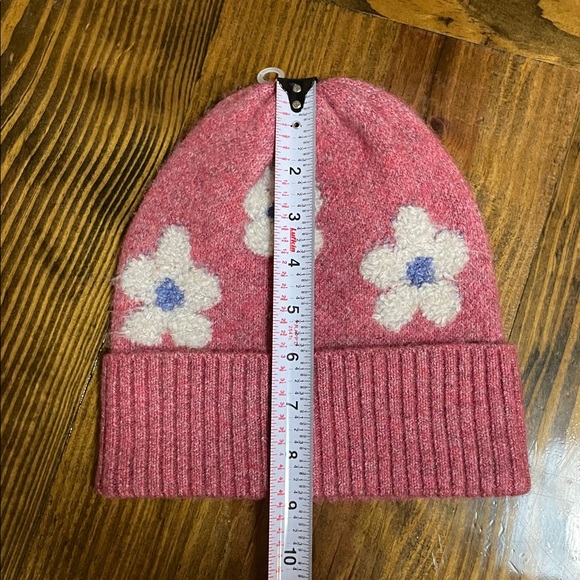Urban Outfitters Flower Beanie Pink/Rose/White/Blue - Picture 6 of 6